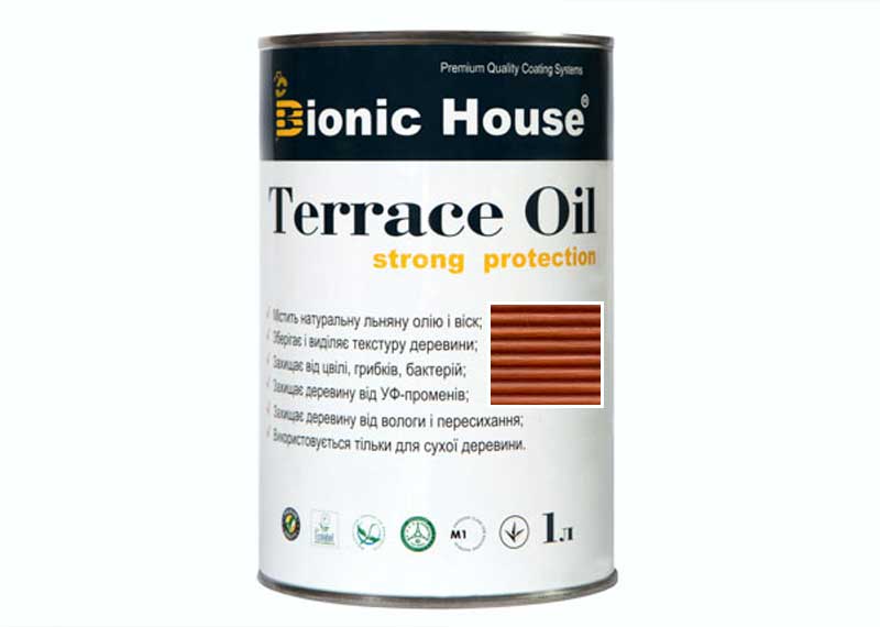 

Масло для терасс Bionic-House 1л Тик