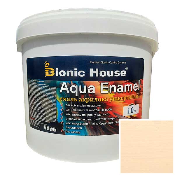 

Краска-эмаль для дерева Bionic-House Aqua Enamel 10л Капучино