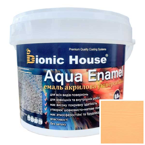 

Краска-эмаль для дерева Bionic-House Aqua Enamel 0,8л Карамель