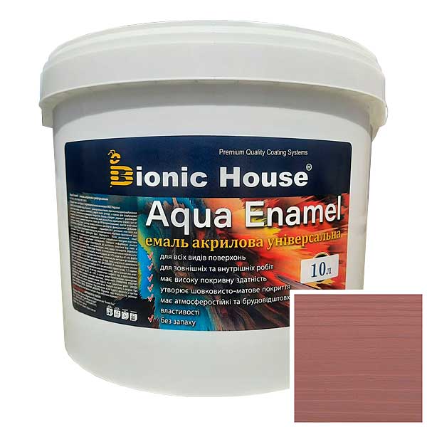 

Краска-эмаль для дерева Bionic-House Aqua Enamel 10л Королевский Индиго