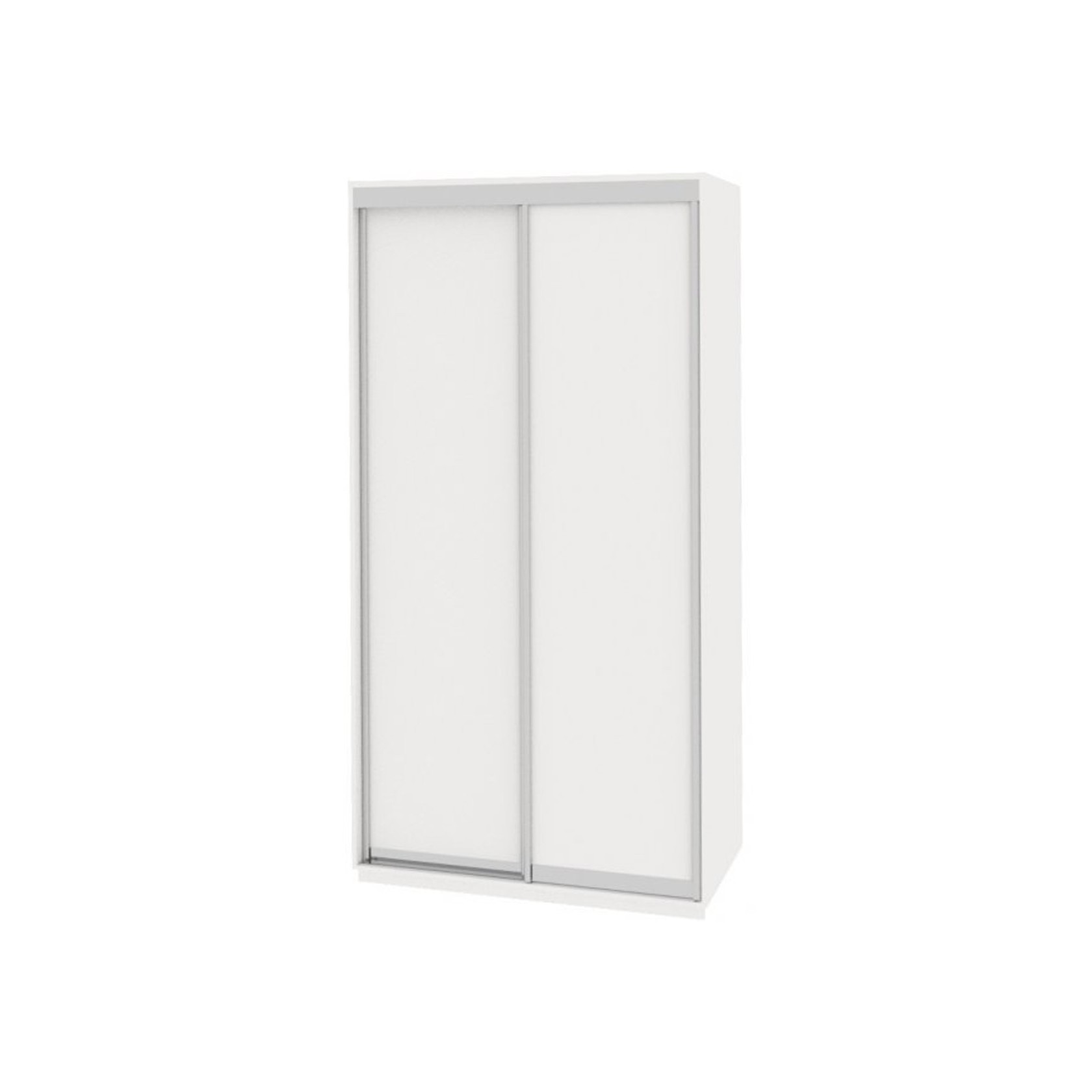 

Шкаф-купе Виват — 2 двери (ДОМ) ДСП-Белый 130x60x220