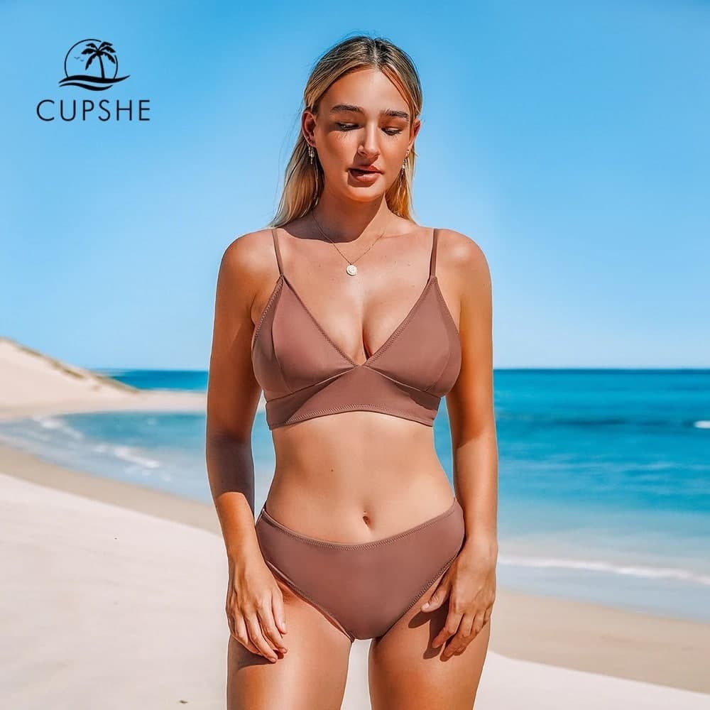 

Купальник Cupshe S коричневый 4238830100037
