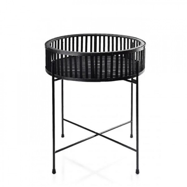 

Журнальный столик Столик Flora Lucie BLACK D-46 см. 35389