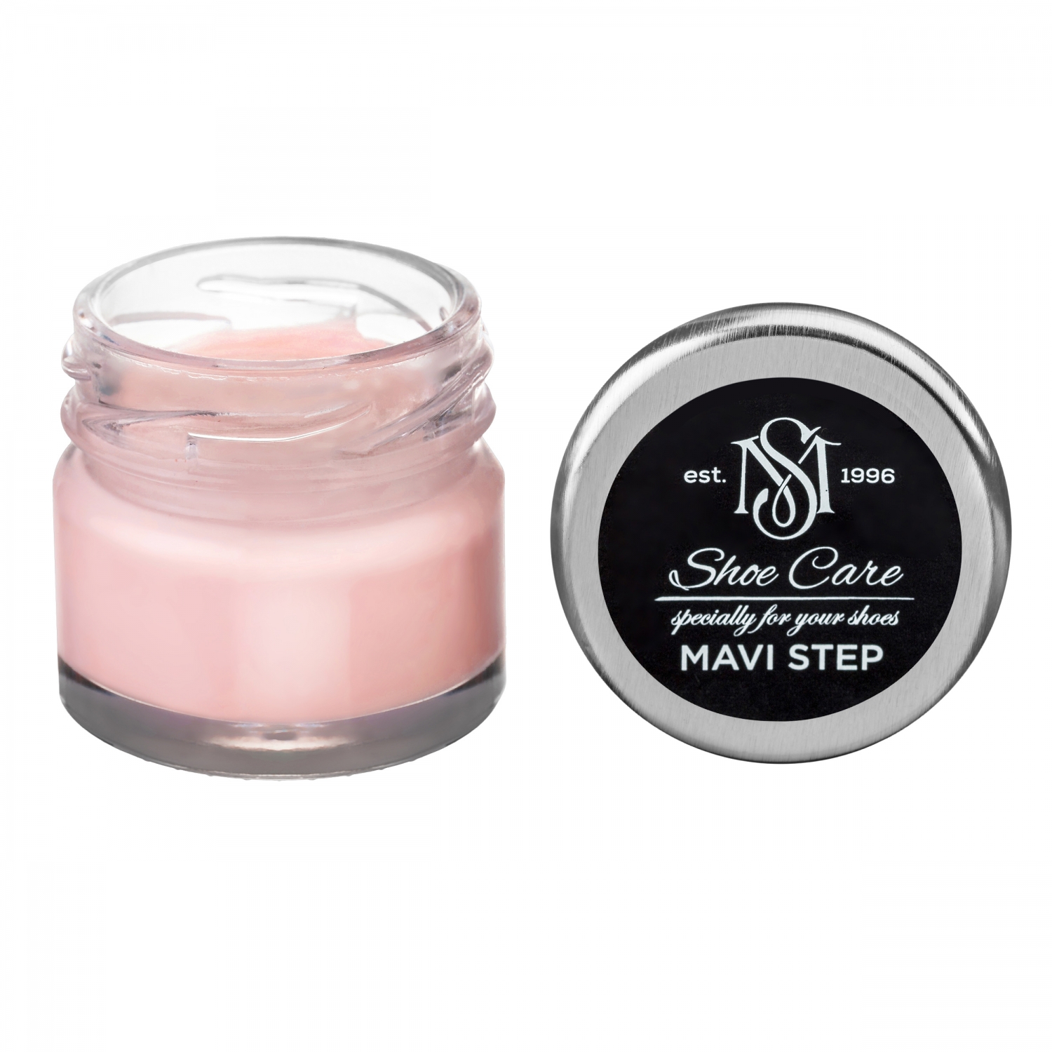 

Краска бальзам для замши и нубука розовая 124 MAVI STEP Multi Oil Balm, 25 мл