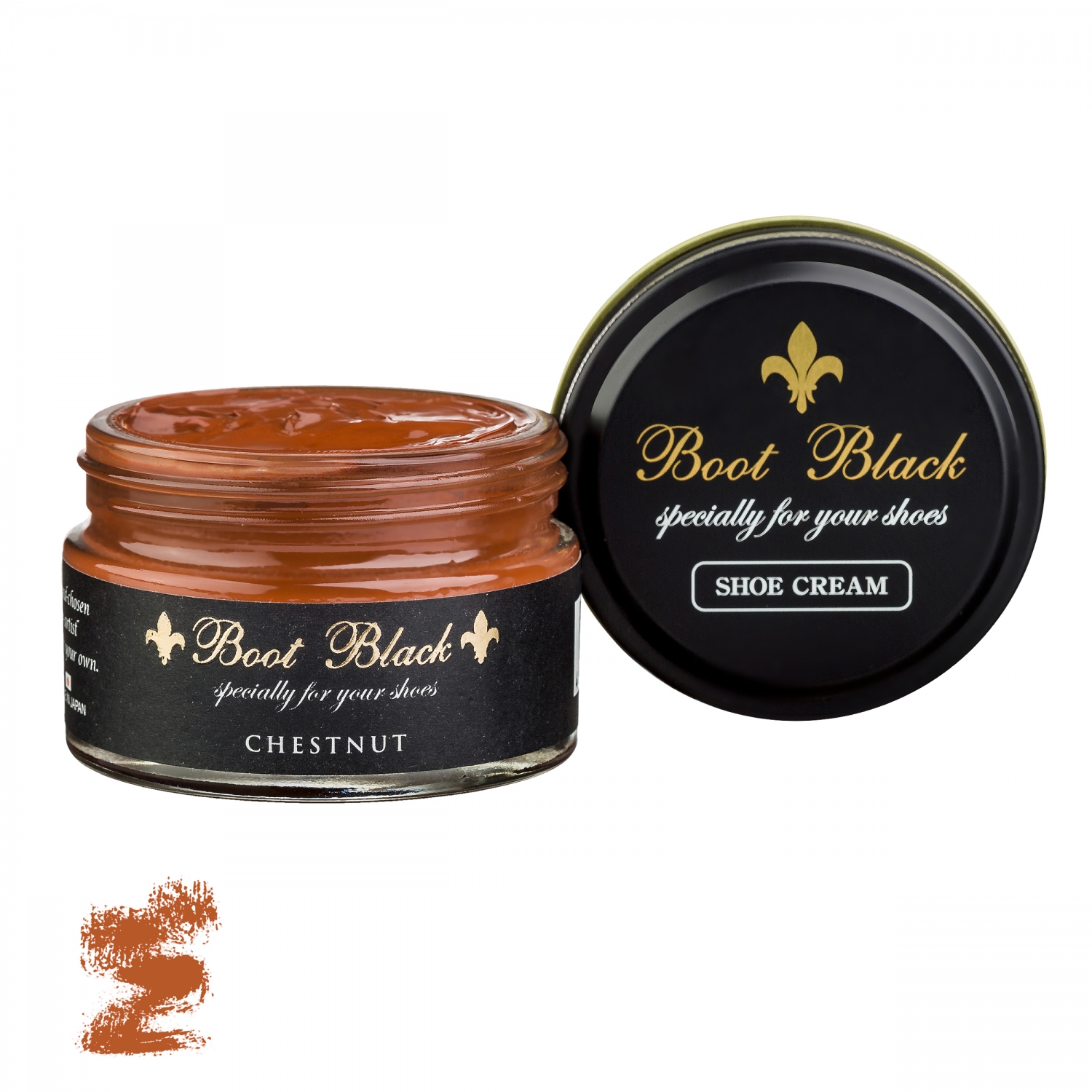 

Крем для обуви коричневый каштан Boot Black Shoe Cream 1919