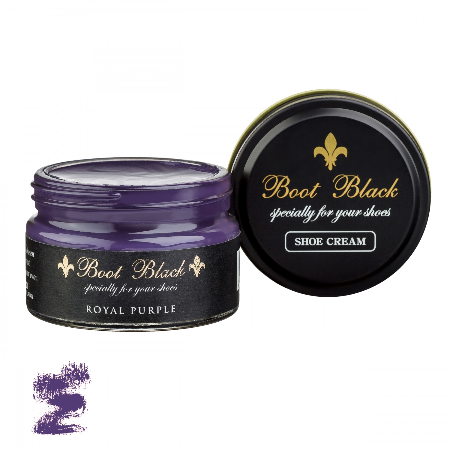 

Крем для обуви фиолетовый темный Boot Black Shoe Cream 1919