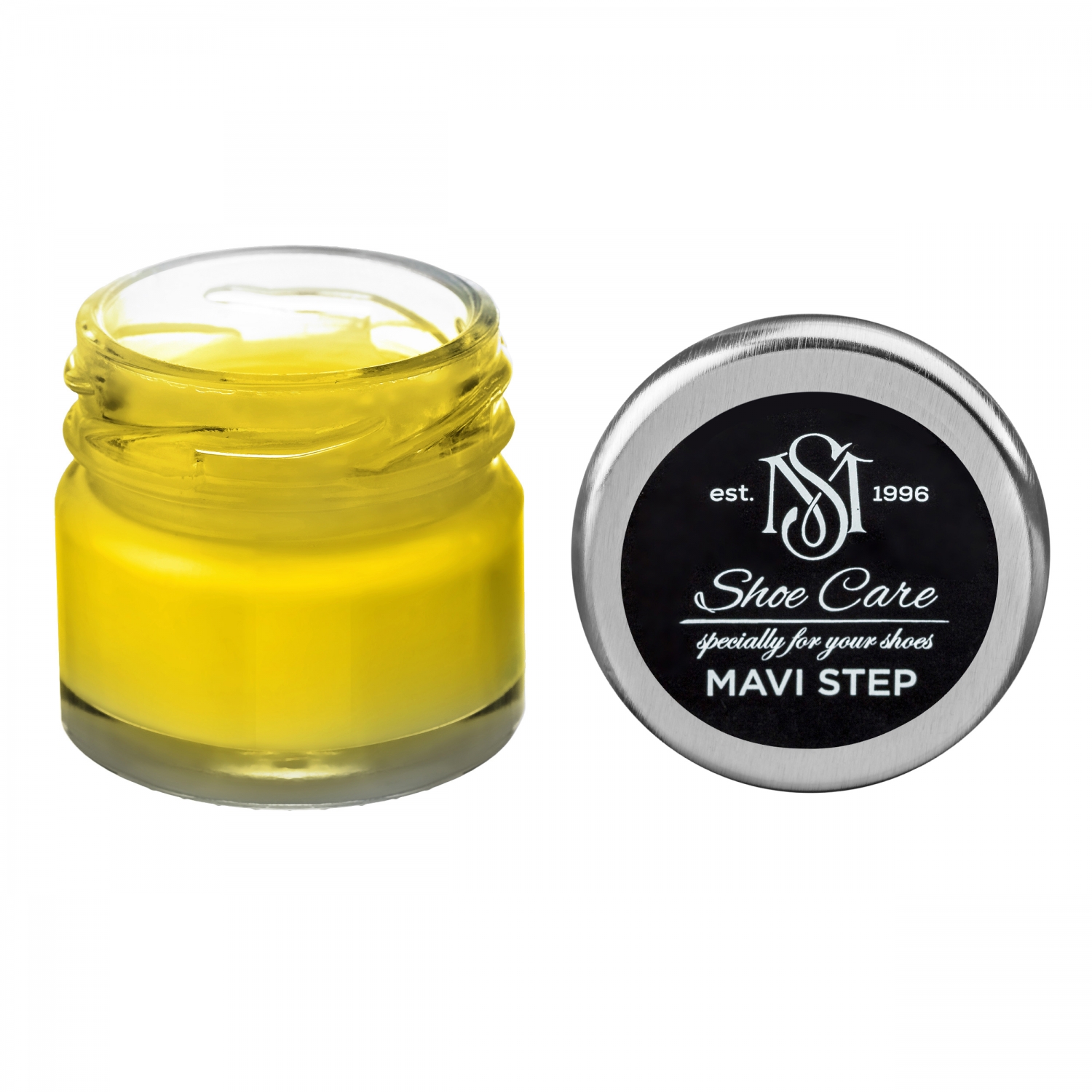 

Краска бальзам для замши и нубука желтая 131 MAVI STEP Multi Oil Balm, 25 мл