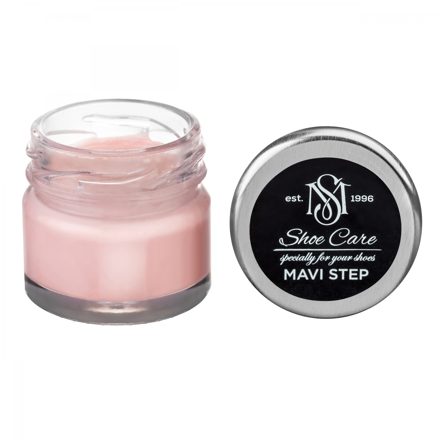 

Краска бальзам для замши и нубука розовая 143 MAVI STEP Multi Oil Balm, 25 мл