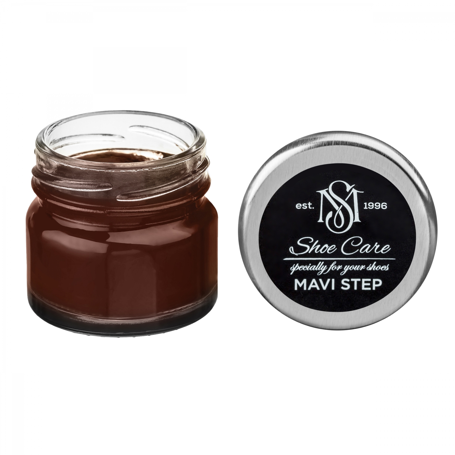 

Краска бальзам для замши и нубука коричневая 175 MAVI STEP Multi Oil Balm, 25 мл