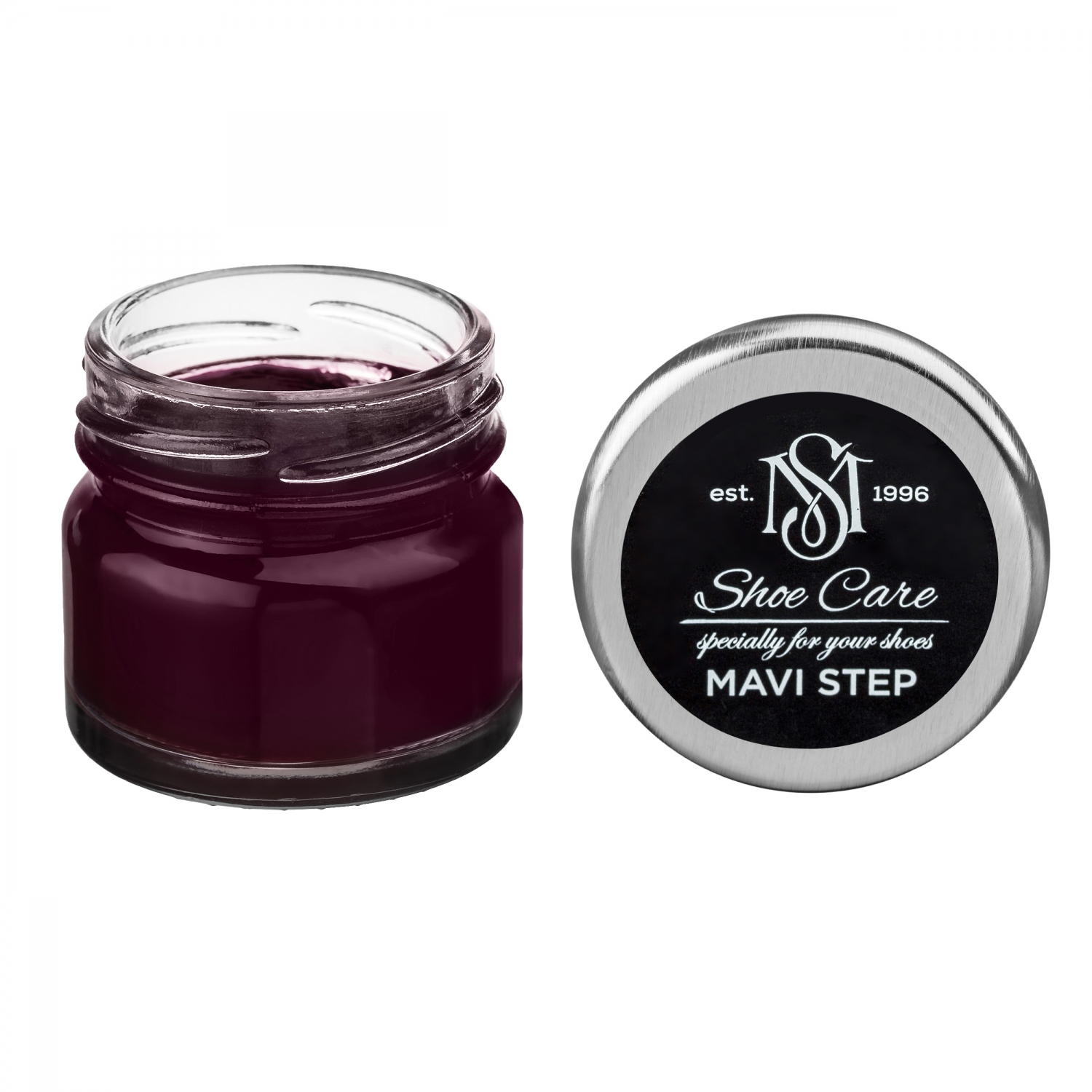 

Краска бальзам для замши и нубука средне-бордовая 154 MAVI STEP Multi Oil Balm, 25 мл