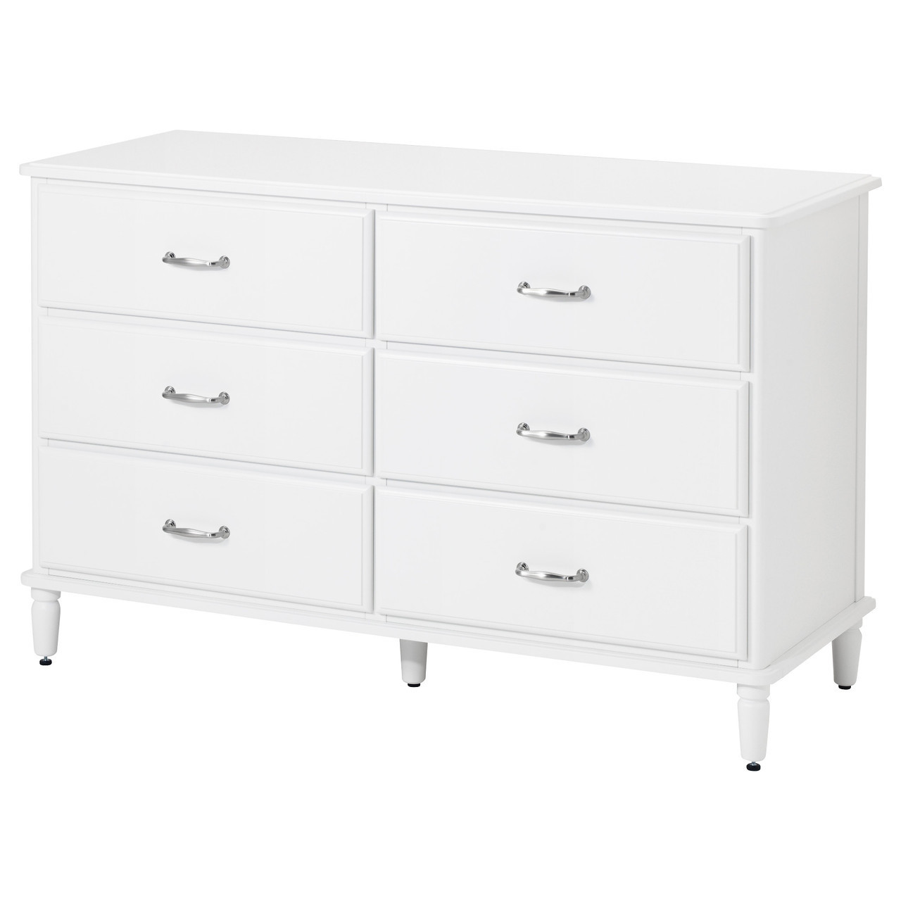 

Комод с 6 ящиками IKEA TYSSEDAL белый (202.937.14)