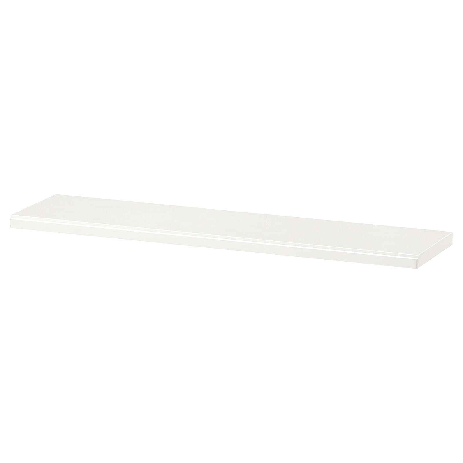 

Полка IKEA TRANHULT 80x20 см осина осина/белая морилка 304.546.74