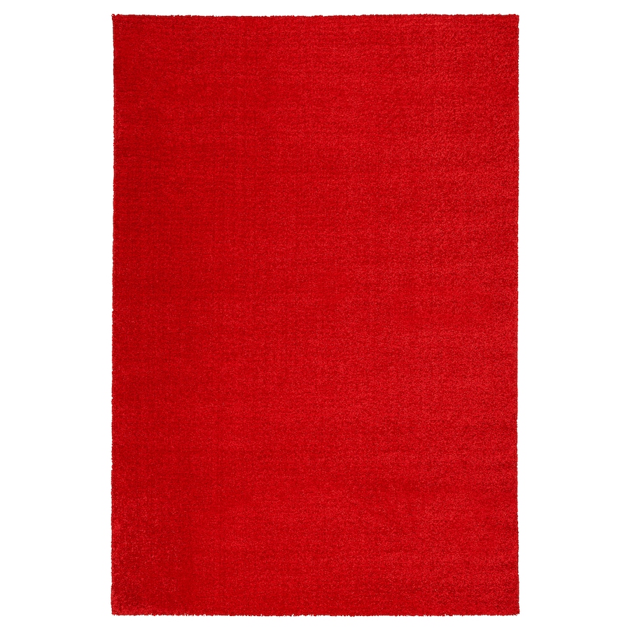 

Ковер IKEA LANGSTED короткий ворс, красный, 133x195 см 304.080.45
