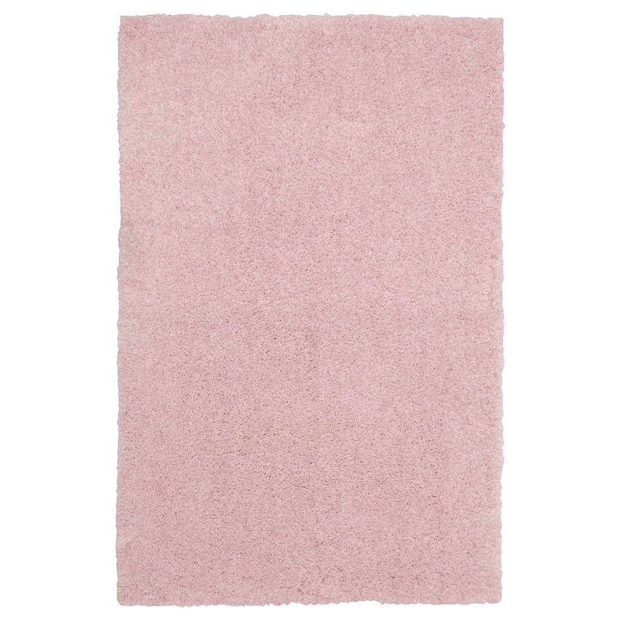 

Ковер IKEA LINDKNUD длинный ворс, розовый, 60x90 см 604.262.79