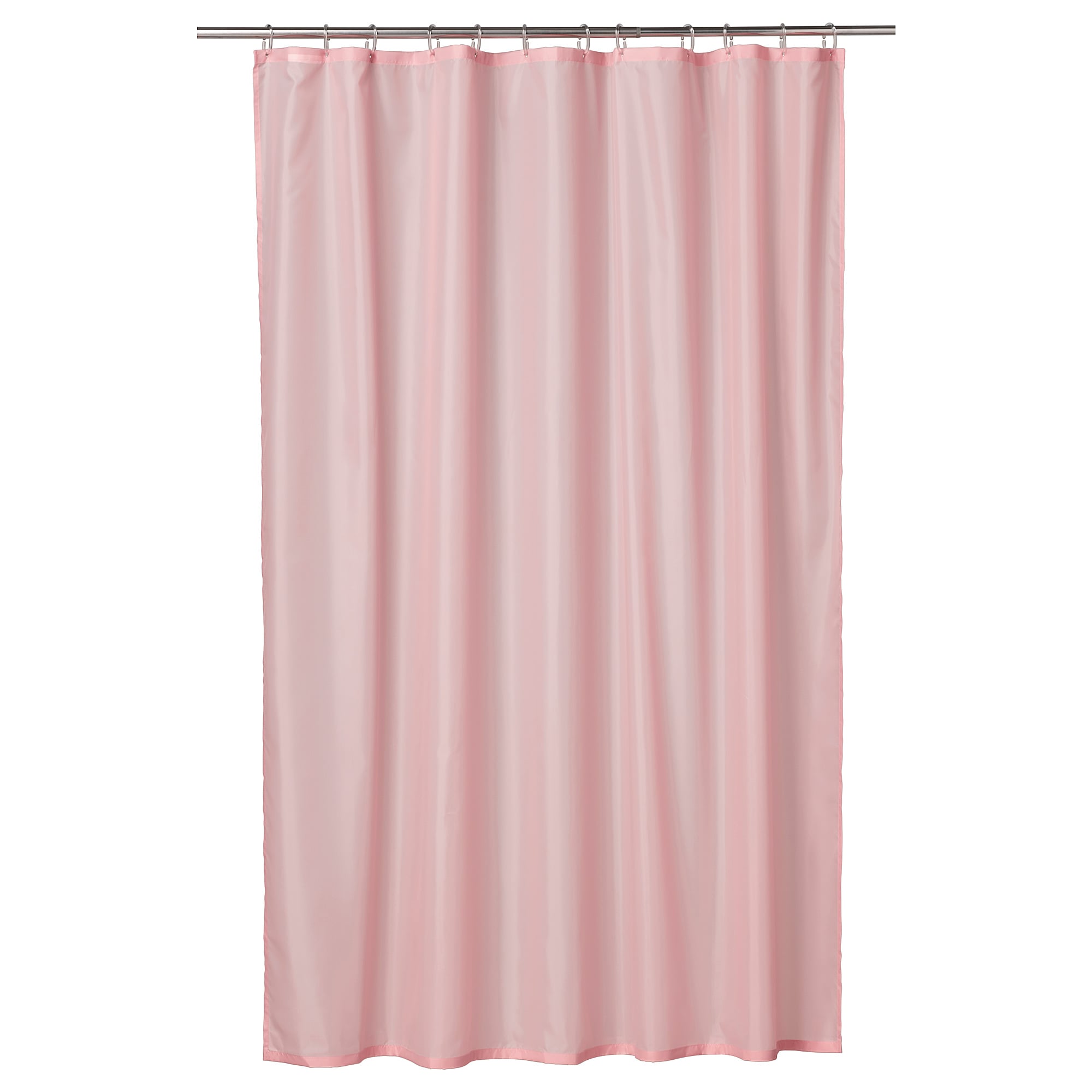 

Шторка для ванной IKEA VANNEAN 180x200 см светло-розовая 504.848.06