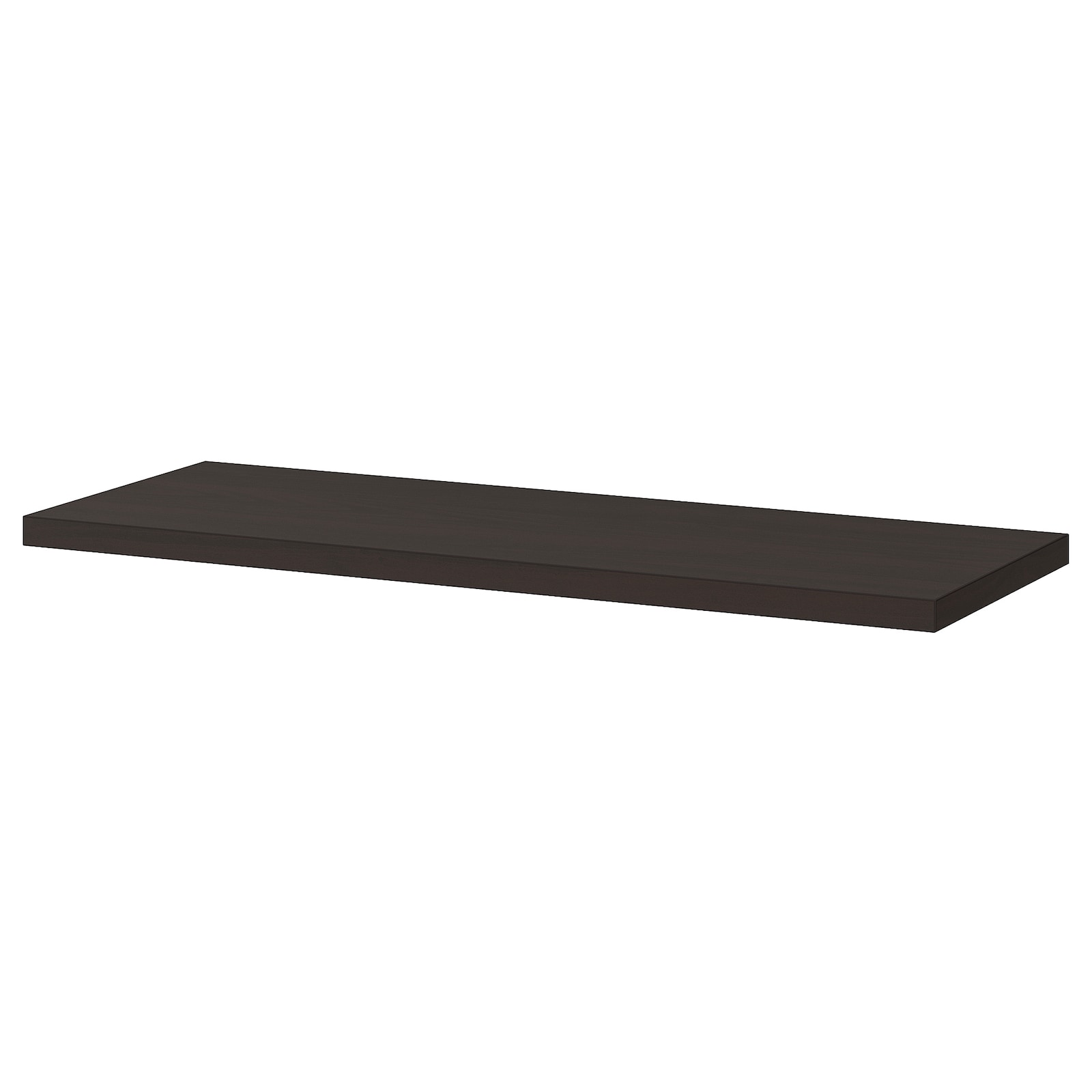 

Полка IKEA BERGSHULT навесная 80x30 см коричнево-чёрный 004.262.82