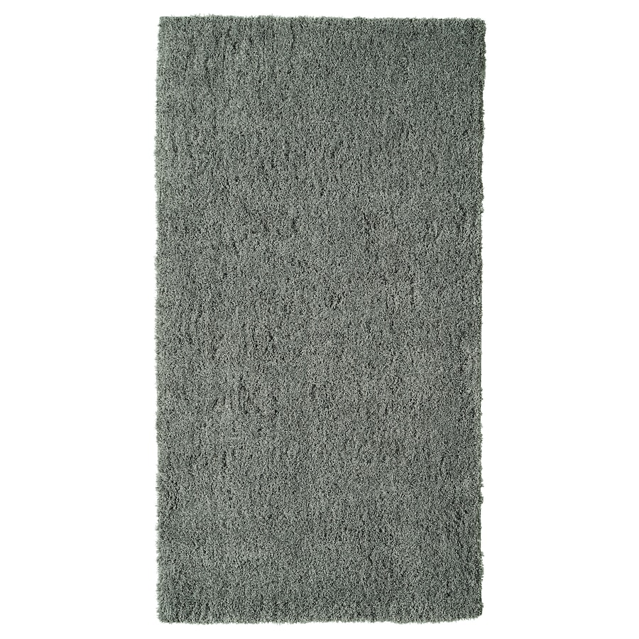 

Ковер IKEA LINDKNUD длинный ворс, темно-серый, 60x90 см 504.787.25