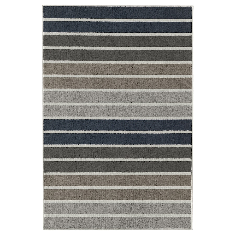

Ковер IKEA LUMSAS короткий ворс, серый, разноцветный, 120x180 см 003.914.71