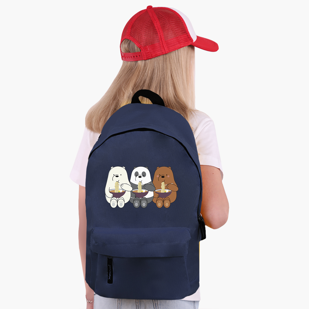 

Рюкзак детский Вся правда о медведях (We Bare Bears) (9263-2897-8) 17 л Темно-синий