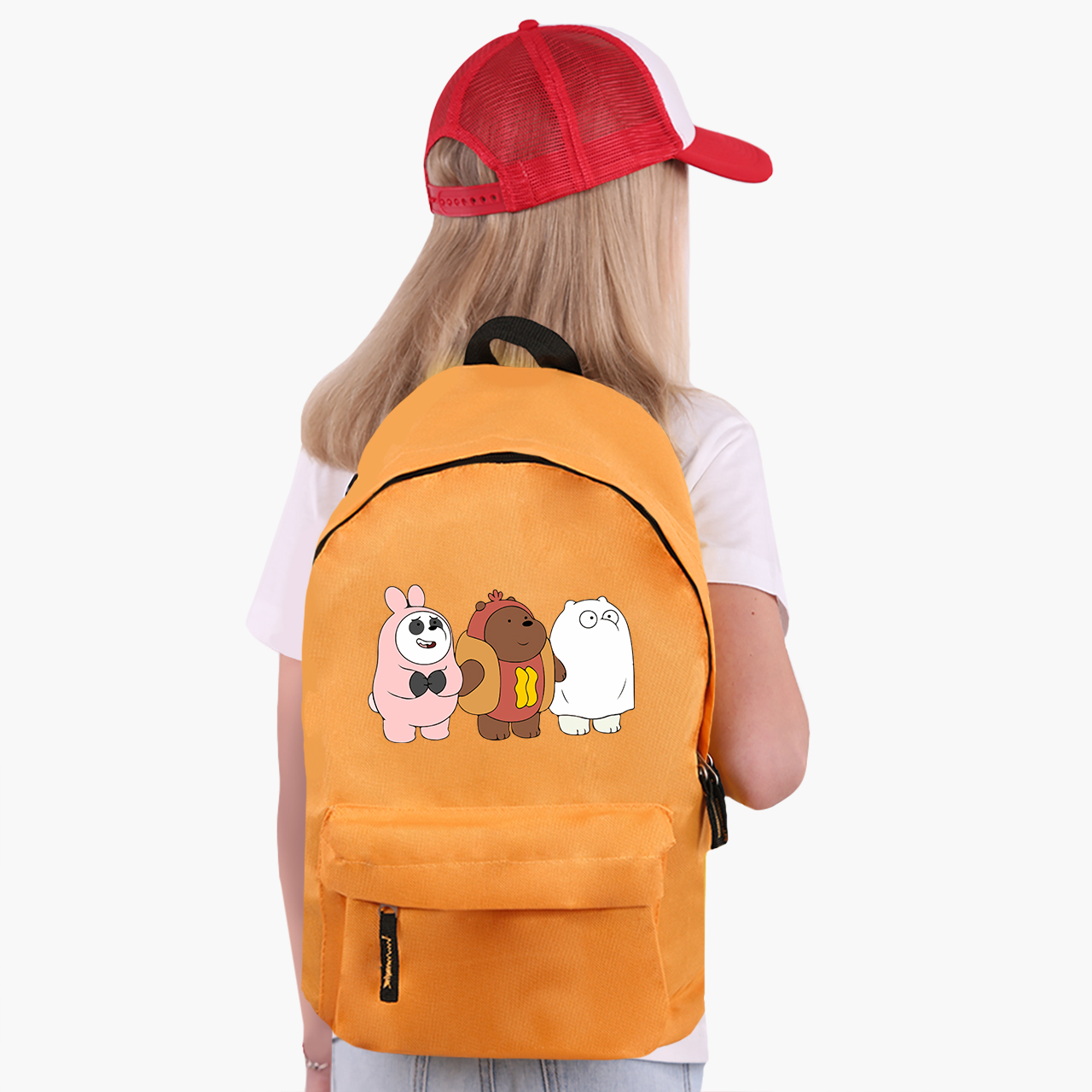 

Рюкзак детский Вся правда о медведях (We Bare Bears) (9263-2905-1) 17 л Оранжевый