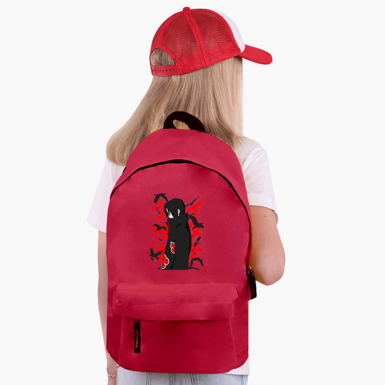 

Рюкзак детский Итачи Учиха (Itachi Uchiha) (9263-2817-7) 17 л Красный