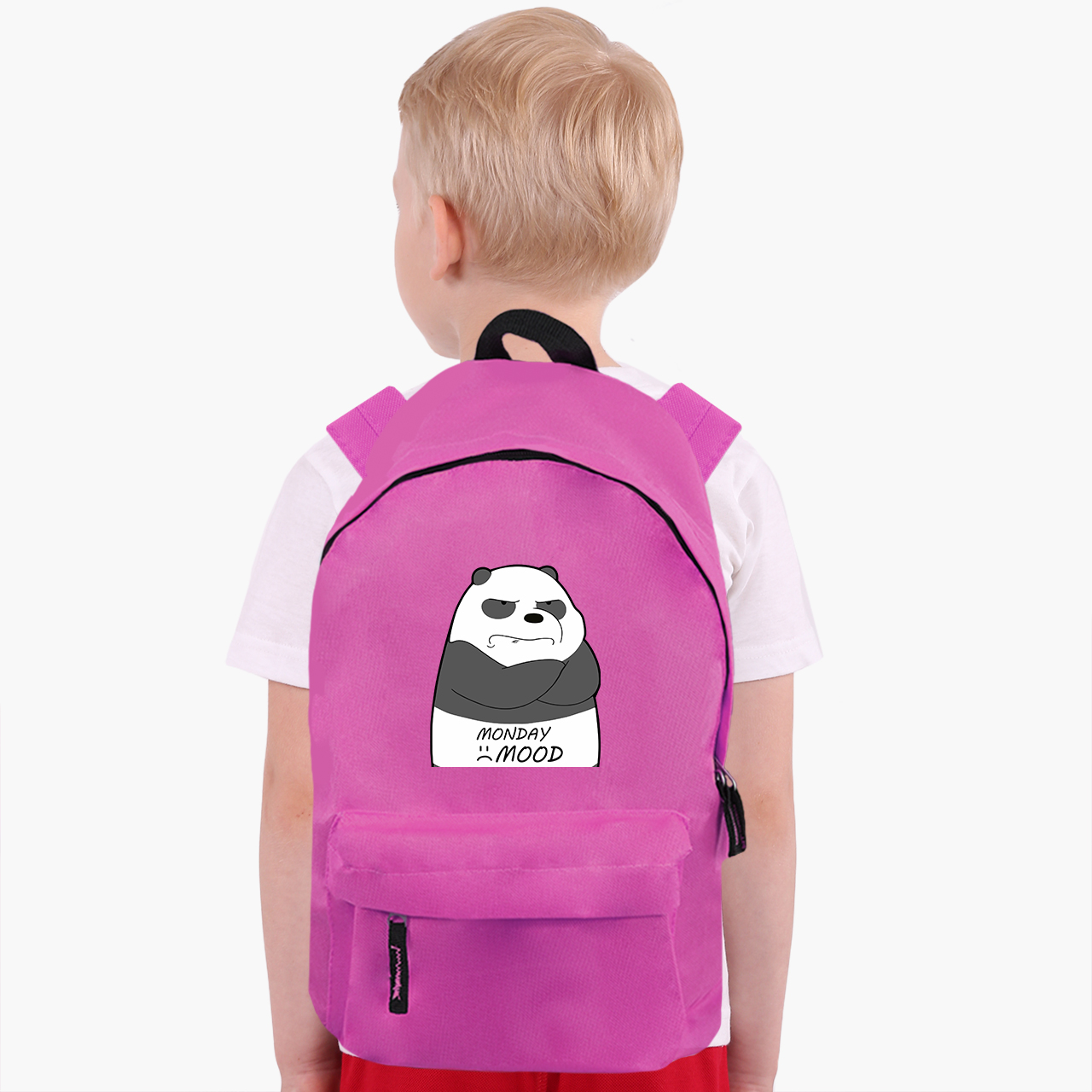 

Рюкзак детский Вся правда о медведях (We Bare Bears) (9263-2899-5) 17 л Розовый