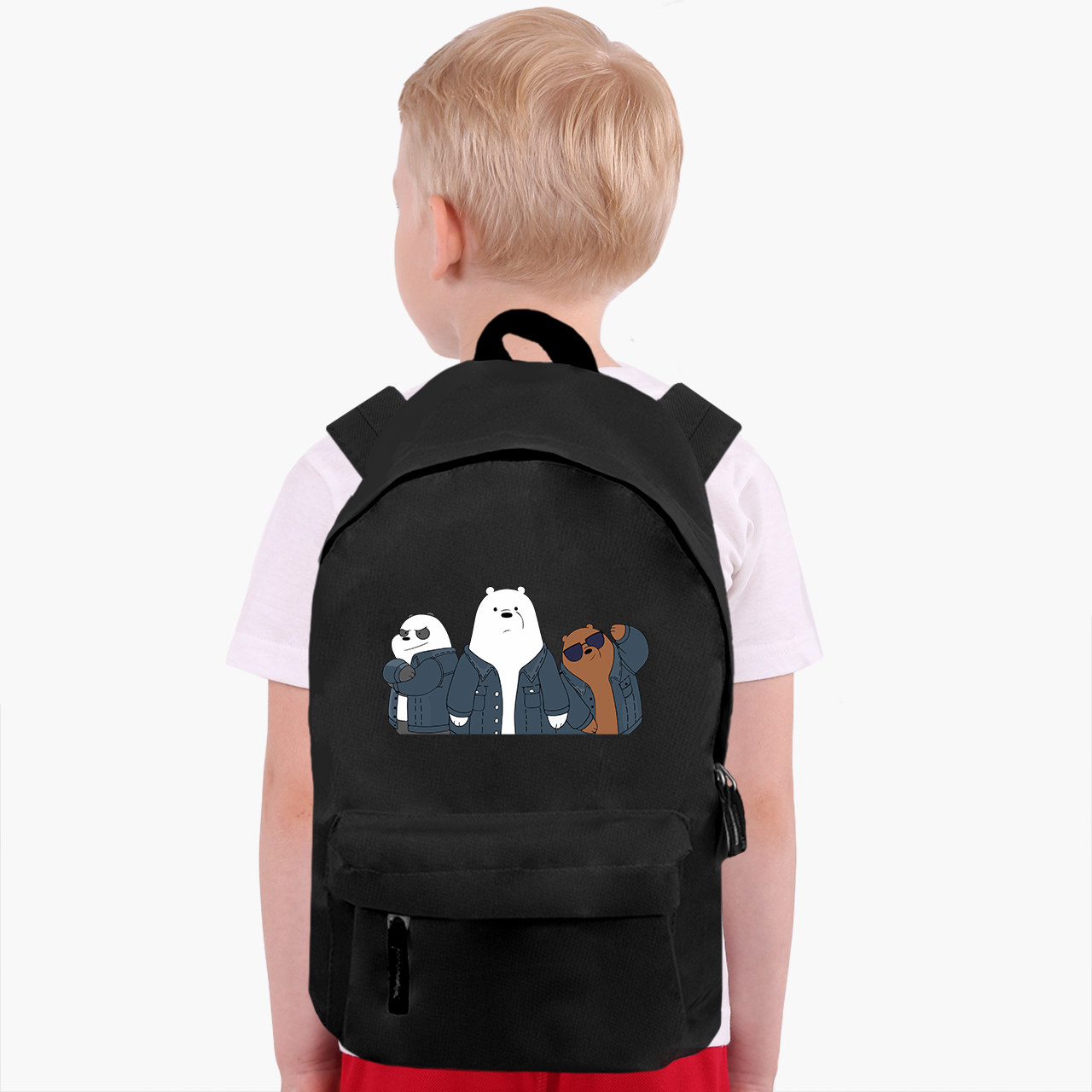 

Рюкзак детский Вся правда о медведях (We Bare Bears) (9263-2895-4) 17 л Черный