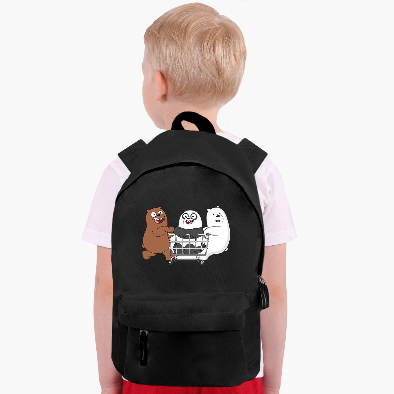 

Рюкзак детский Вся правда о медведях (We Bare Bears) (9263-2891-4) 17 л Черный