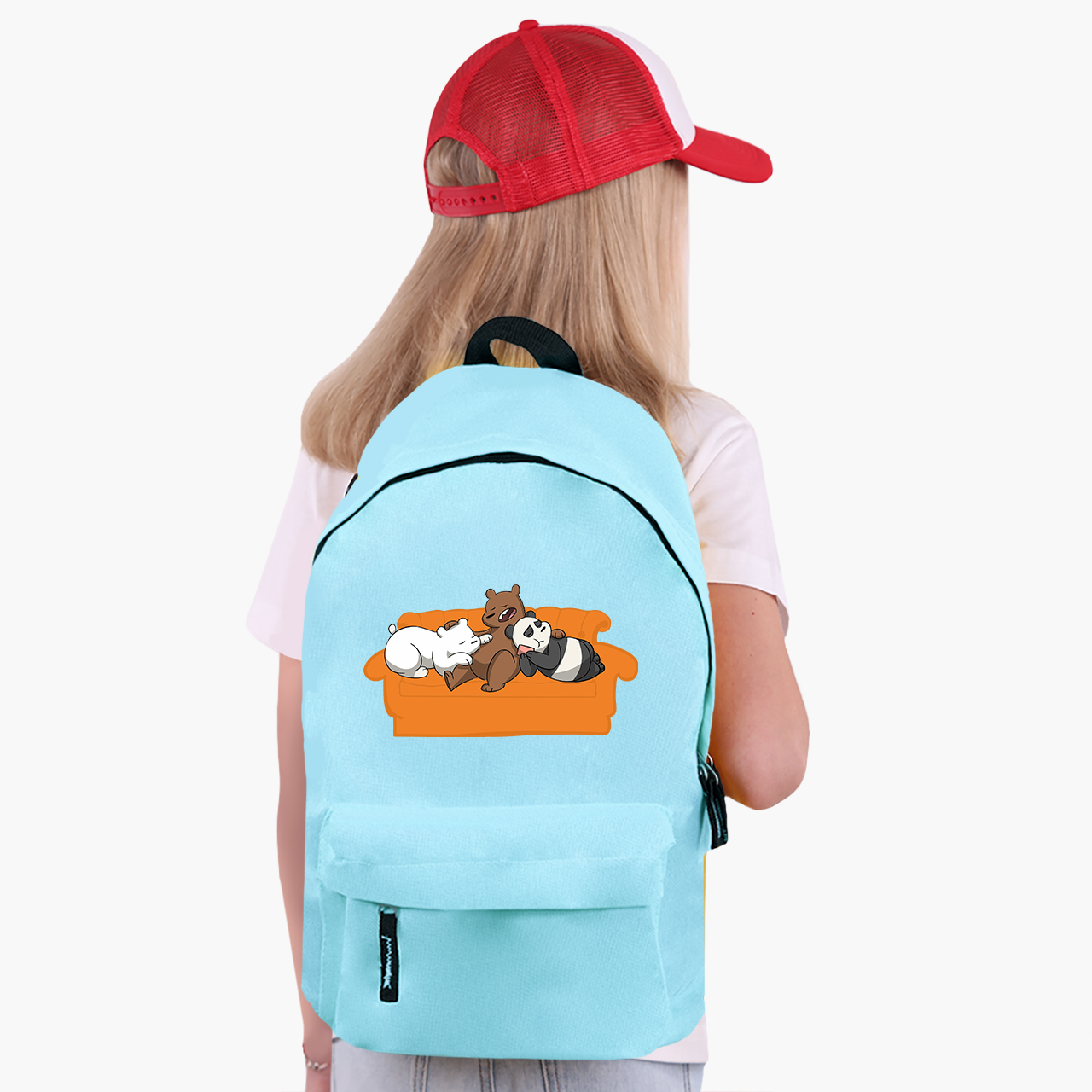 

Рюкзак детский Вся правда о медведях (We Bare Bears) (9263-2890-3) 17 л Голубой