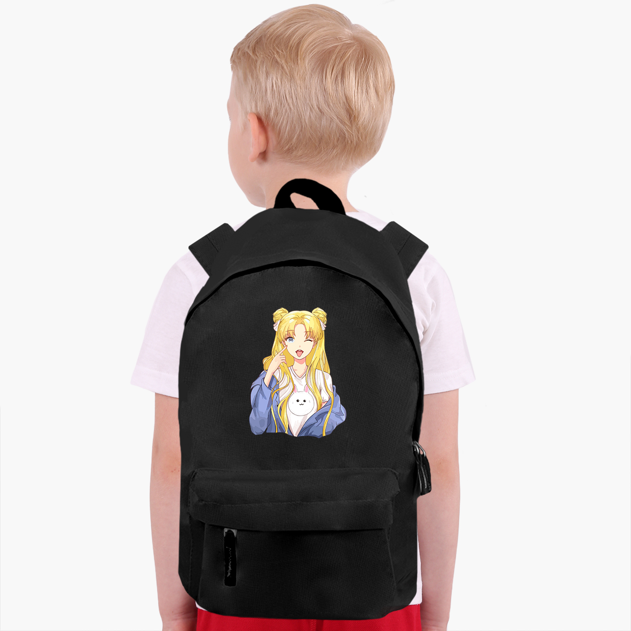 

Рюкзак детский Сейлор Мун (Sailor Moon) (9263-2925-4) 17 л Черный