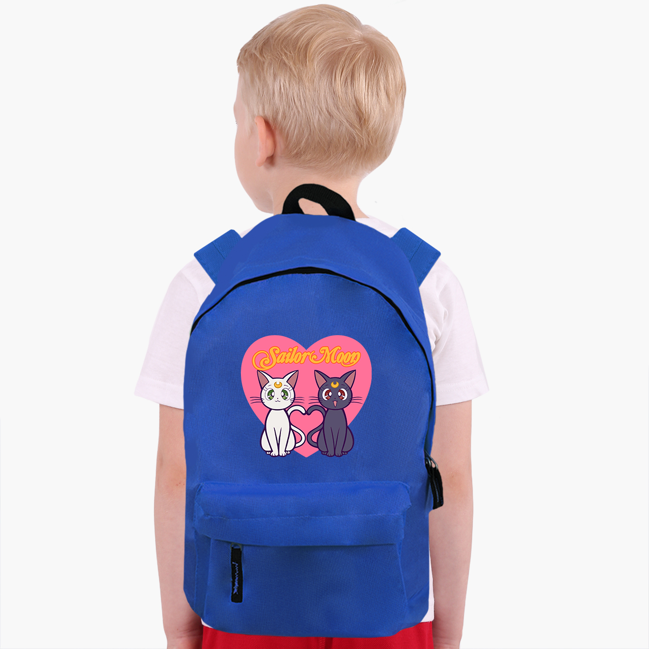 

Рюкзак детский Сейлор Мун Кошки (Sailor Moon Cats) (9263-2849-9) 17 л Синий