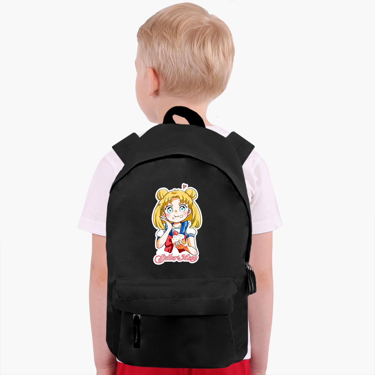 

Рюкзак детский Сейлор Мун (Sailor Moon) (9263-2917-4) 17 л Черный