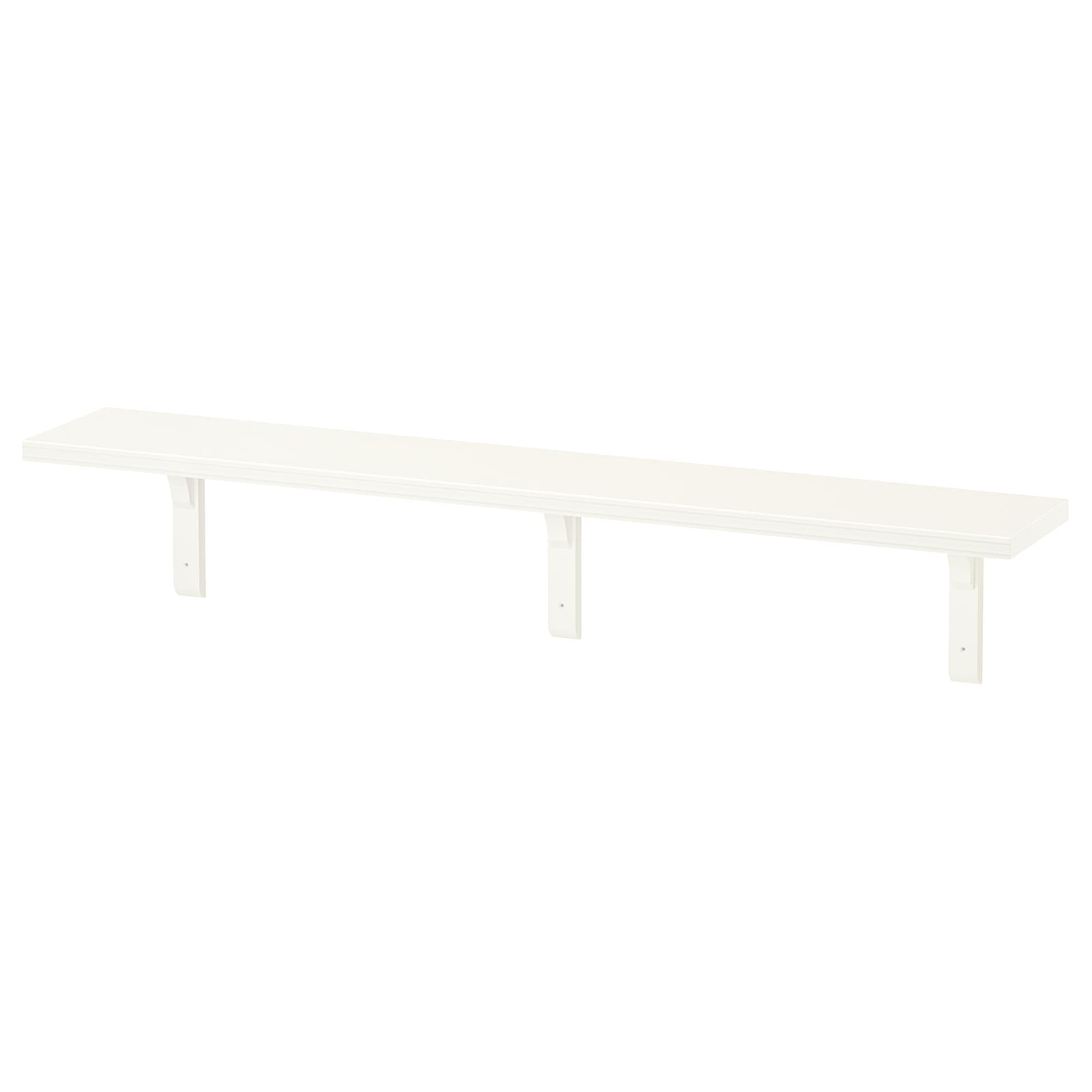 

Полка IKEA BERGSHULT/RAMSHULT навесная 120x20 см белый 993.254.77