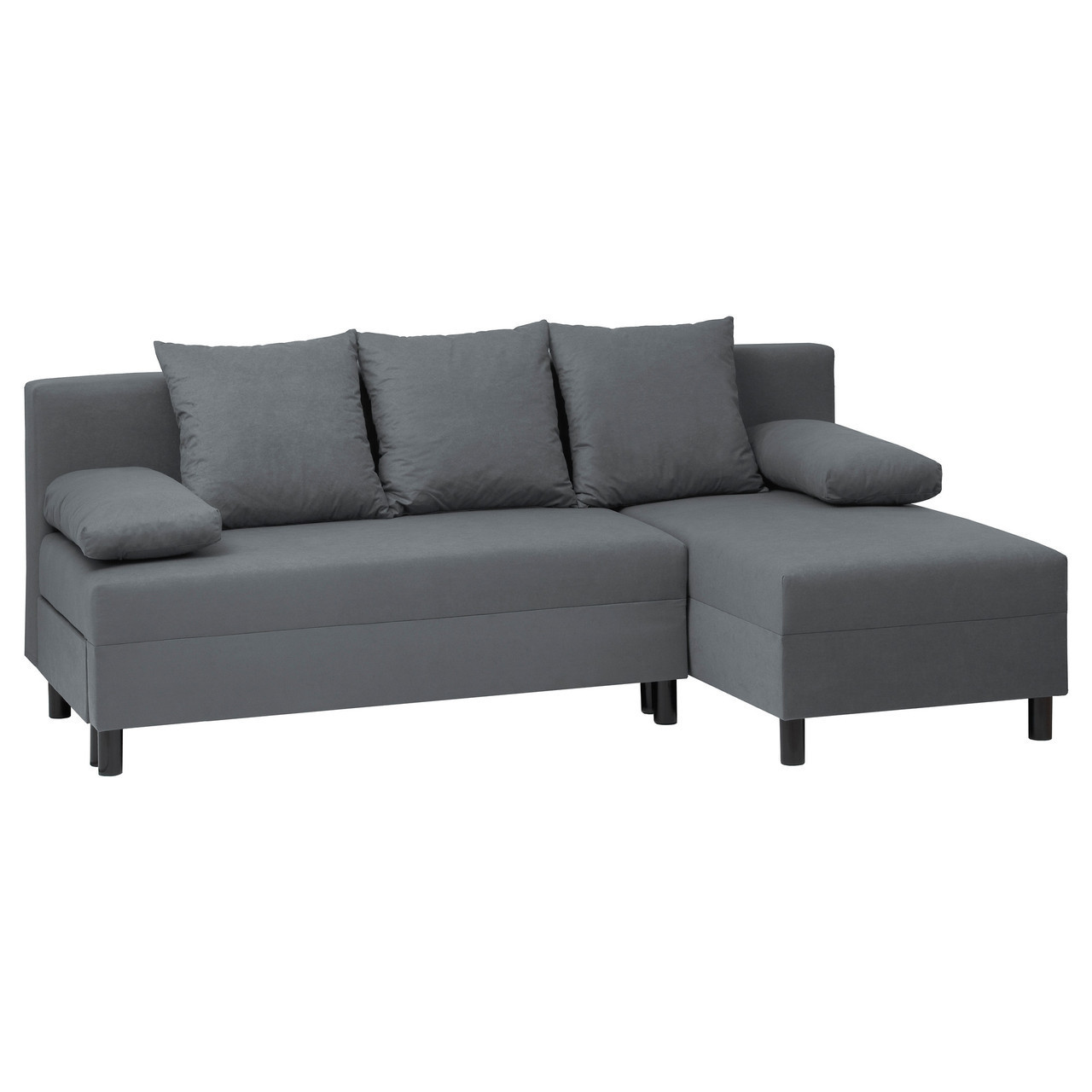 

Диван-кровать IKEA ANGSTA с козеткой темно-серый 902.846.45