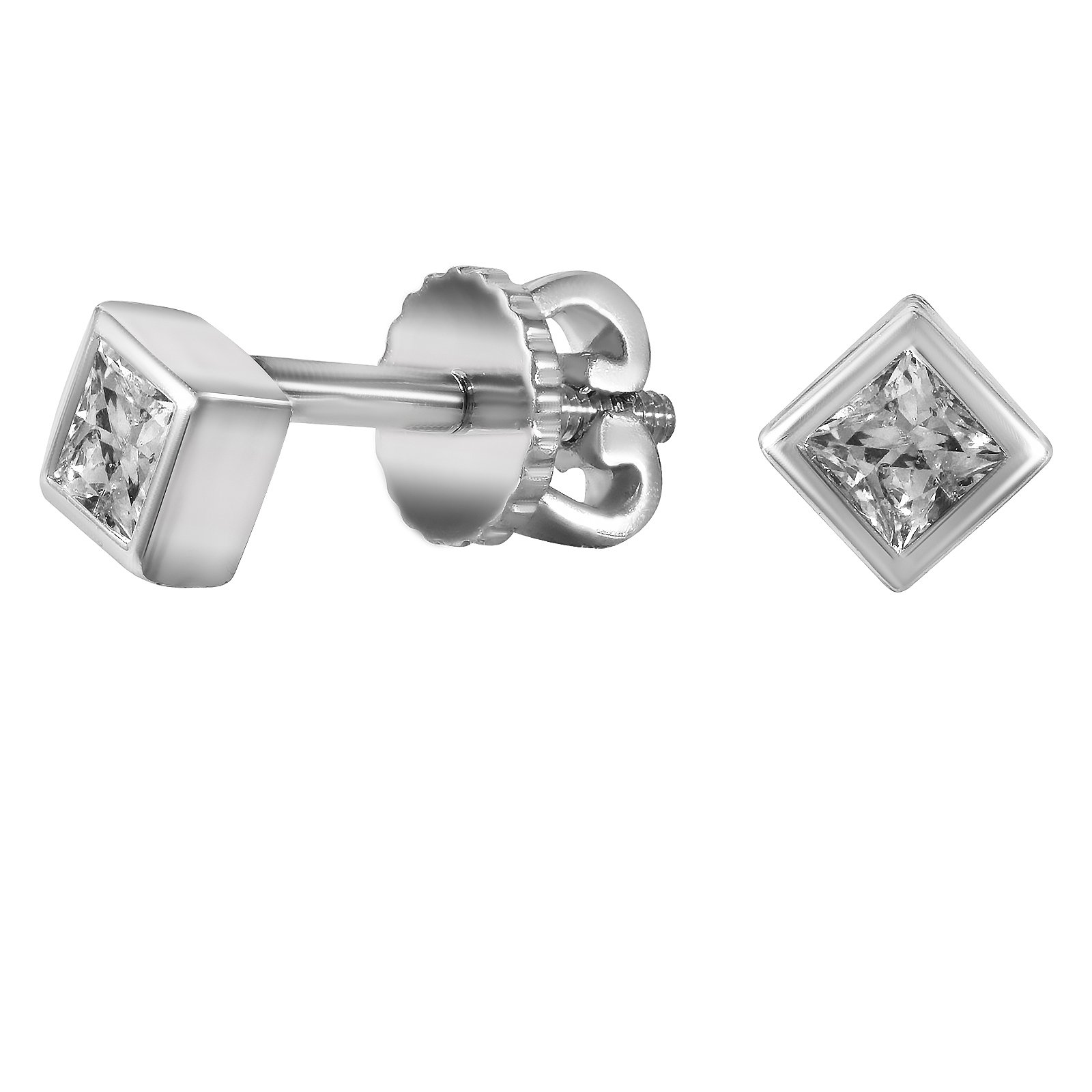 

Серьги из белого золота с бриллиантами 1691382