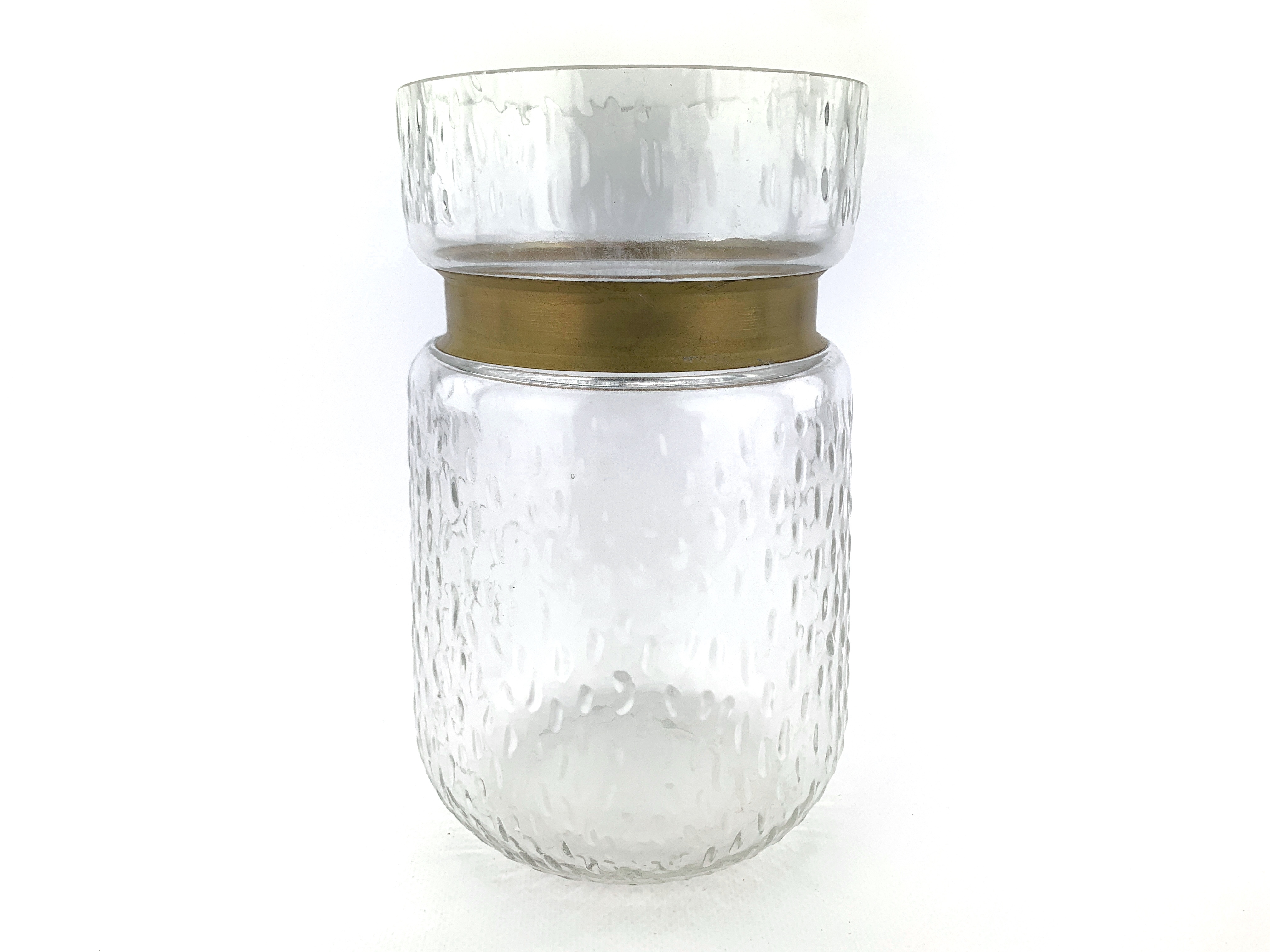

Ваза для цветов TerrA "Glass and Gold" прозрачный 20х10 (3505-7)