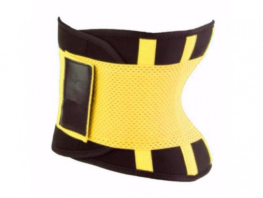 

Пояс для похудения Hot Shapers Belt Power на липучке желтый, размер XL