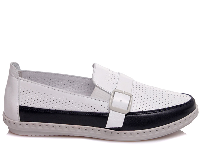 

Слипоны женские деми Avangard Shoes 00-00005503 Белый р.38 (24,5 см.)
