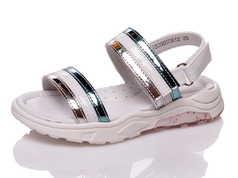 

Босоножки детские лето для девочки Weestep 00-00003556 Белый р.28 (18,7 см.)