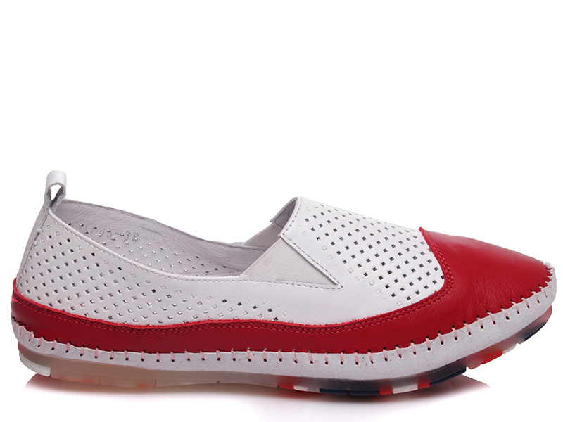 

Слипоны женские деми Avangard Shoes 00-00005497 Белый р.38 (24,5 см.)