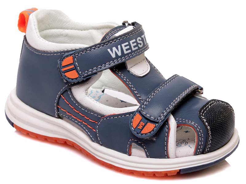 

Сандалии детские лето для мальчика Weestep 00-00006094 Синий р.26 (17 см.)