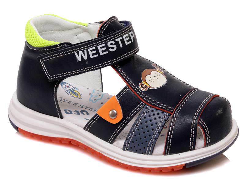 

Сандалии детские лето для мальчика Weestep 00-00006270 Синий р.26 (16,5 см.)