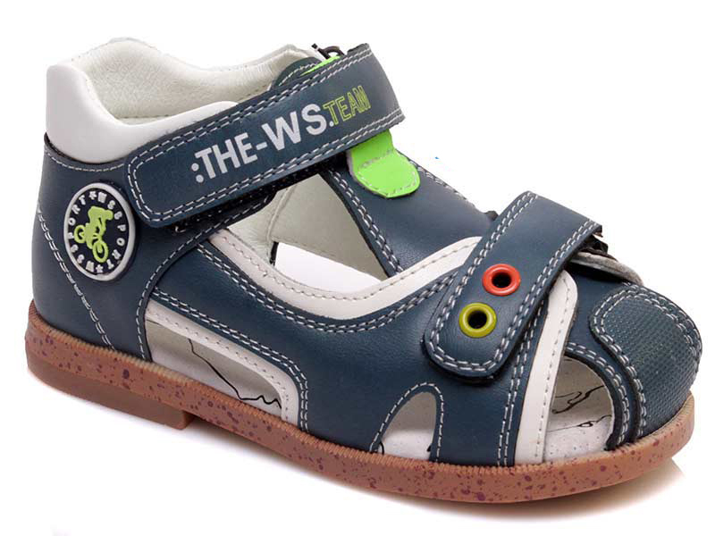 

Сандалии детские лето для мальчика Weestep 00-00006098 Синий р.21 (13,5 см.)