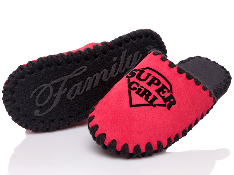 

Тапочки детские деми для девочки Family 00-00004914 Красный р.36 (22,4 см.)