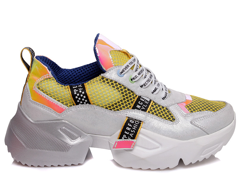 

Кроссовки женские деми Avangard Shoes 00-00005481 Желтый р.37 (24 см.)