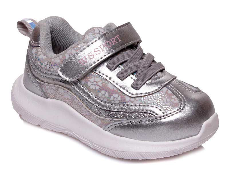

Кроссовки детские деми для девочки Weestep 00-00006180 Серый р.24 (15,5 см.)