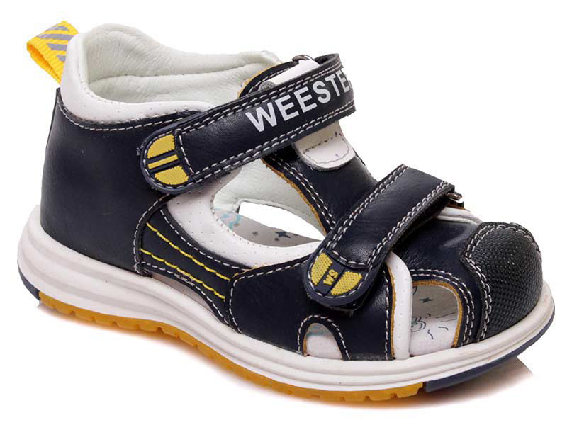 

Сандалии детские лето для мальчика Weestep 00-00006227 Синий р.25 (16 см.)