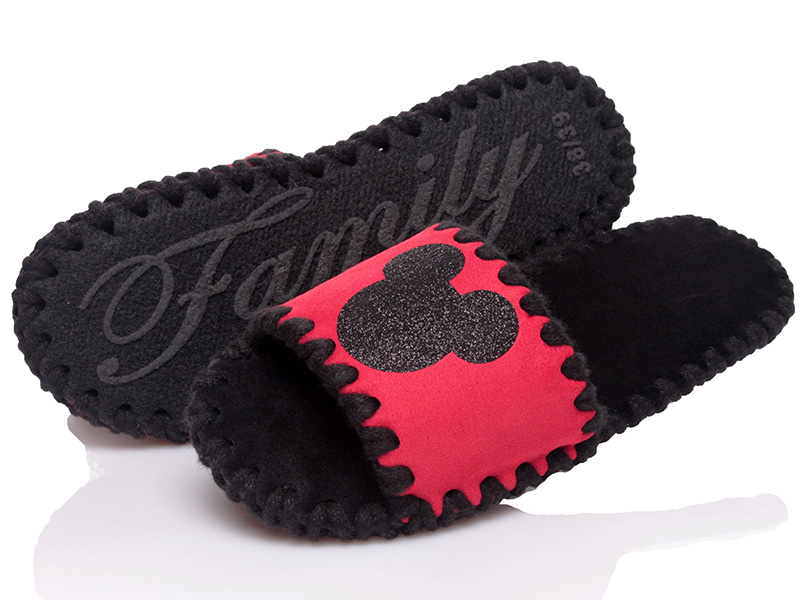 

Тапочки женские деми Family 00-00005415 Красный р.40 (25,6 см.)