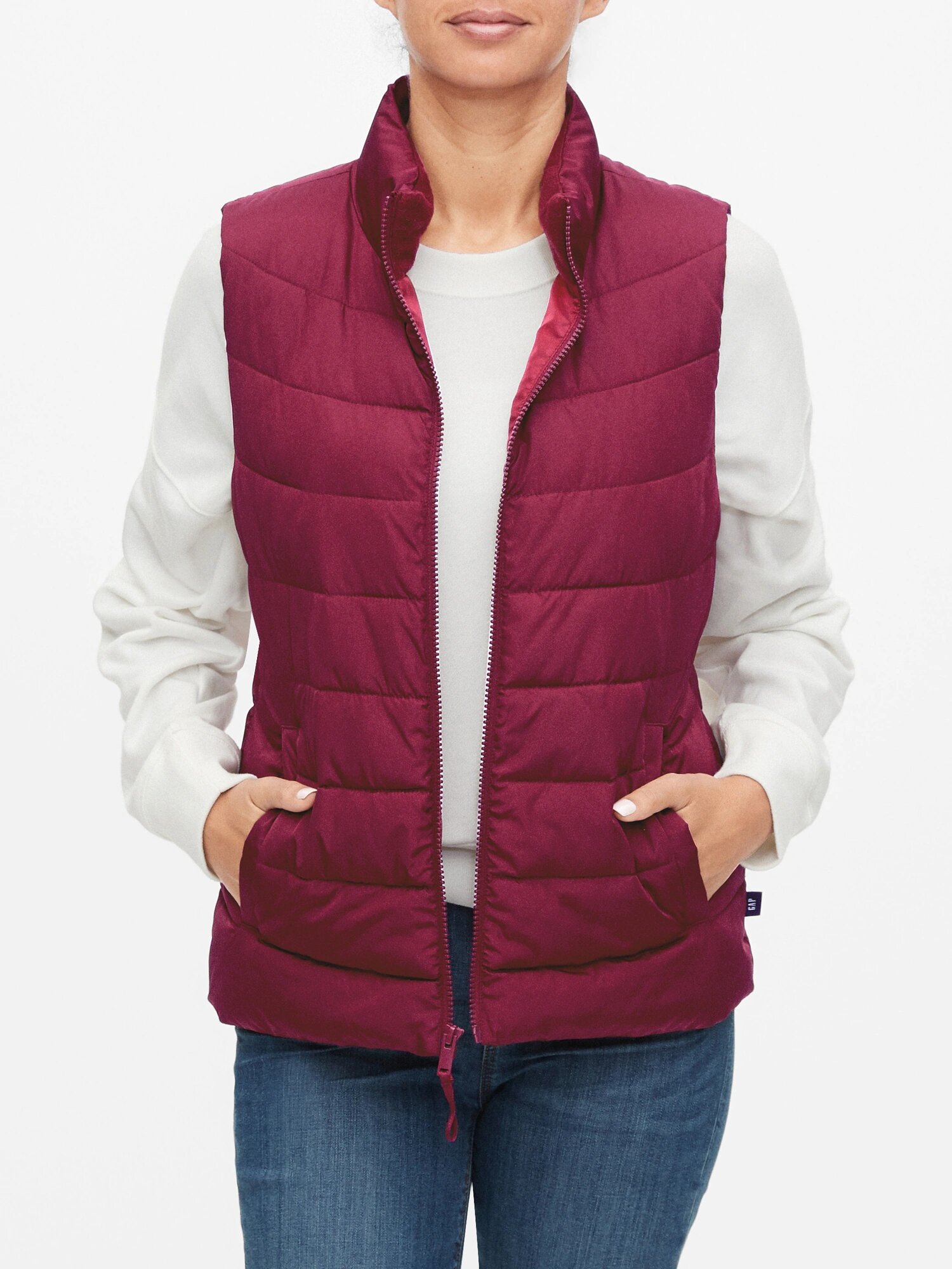 

Жилет GAP 317136655 XXL Бордовый