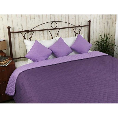 

Покрывало Руно Двустороннее Violet фиолетовое 212х240 см (329.52У_Violet ромб)